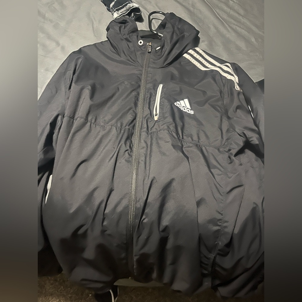 Adidas wind breaker, not my style stopped wearing it